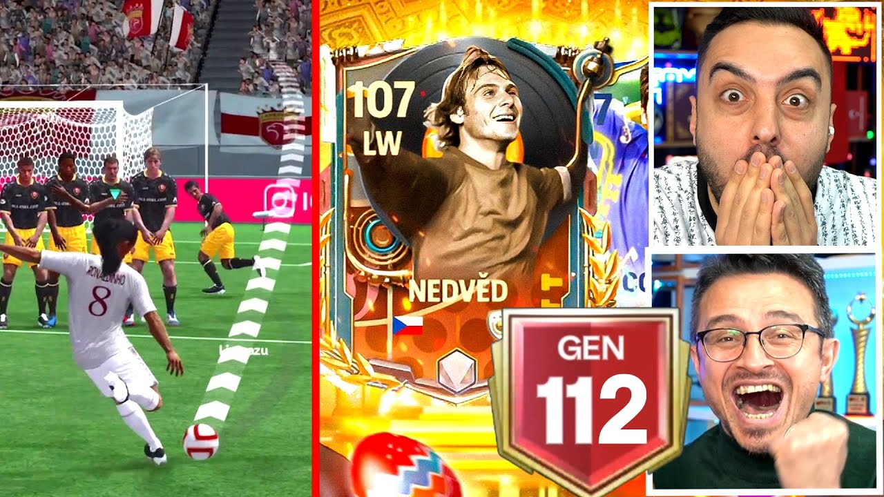 112 GEN ? 😱 PAKETLER BOZULDU DAYI ŞOK ! RONALDİNHO FRİKİK GOL ! EA FC MOBİLE 25 PAKET AÇILIMI !