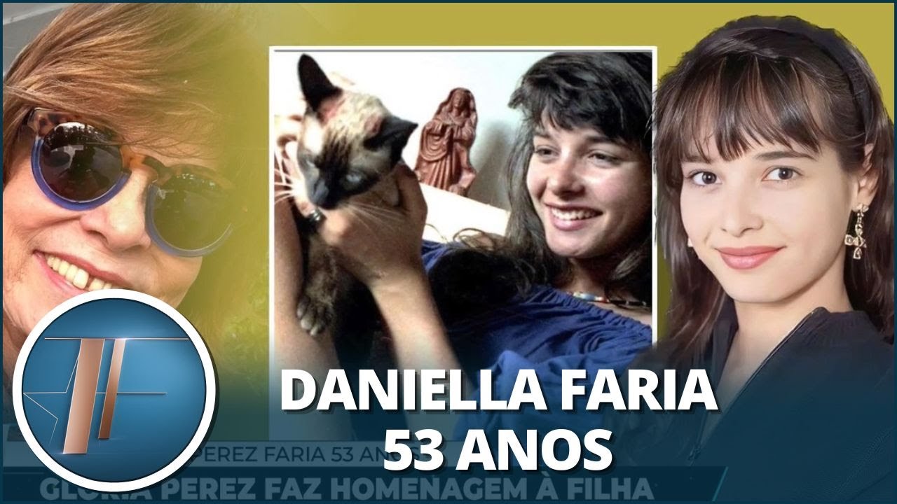 Glória Perez faz homenagem à filha Daniella Perez: “Espalhando alegria”