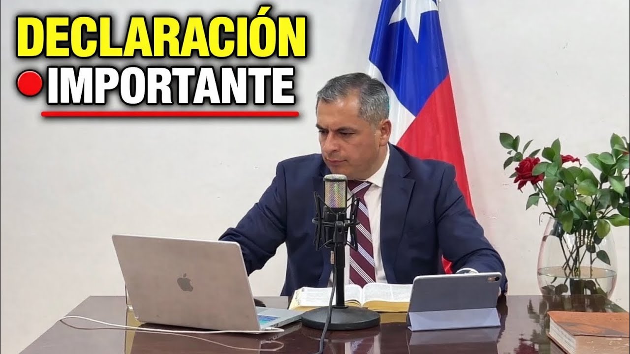 DECLARACI&Oacute;N Como Administrador En Radio Fe - Pastor Hugo Albornoz