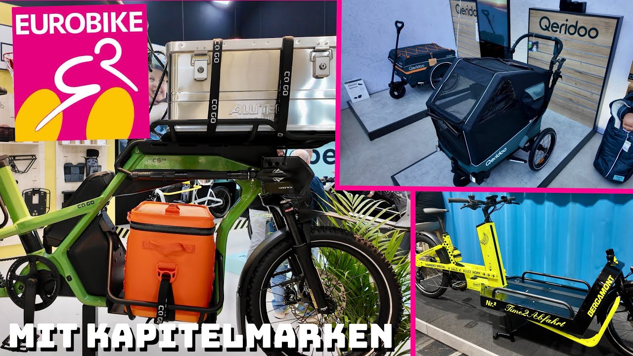 DAS zeigen die Großen: Riese & Müller, VdV, Kettler, I:SY, Croozer...Eurobike 2024 Highlights