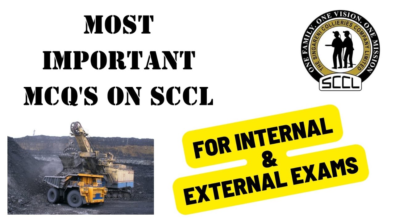 MCQ's On SCCL, MCQ's On Singareni Collieries Company Limited