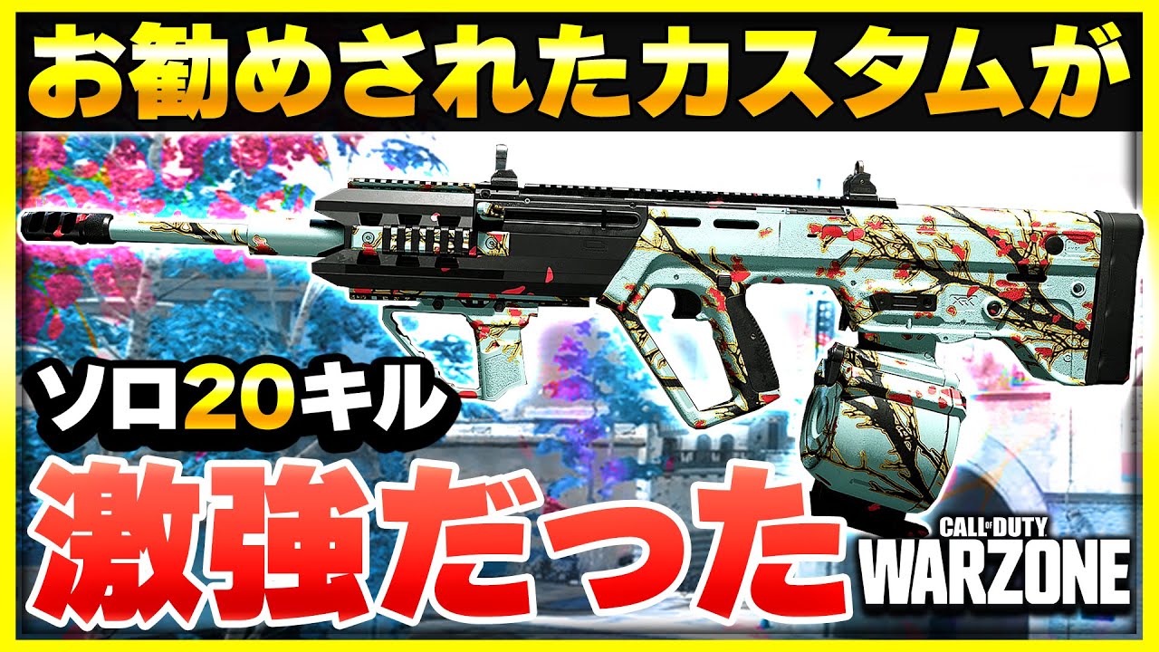 【WARZONE:ソロ】とあるWZに詳しい人にお勧めしてもらったカスタムを使ってみると・・・【CoD:MW3】【ぐっぴー】
