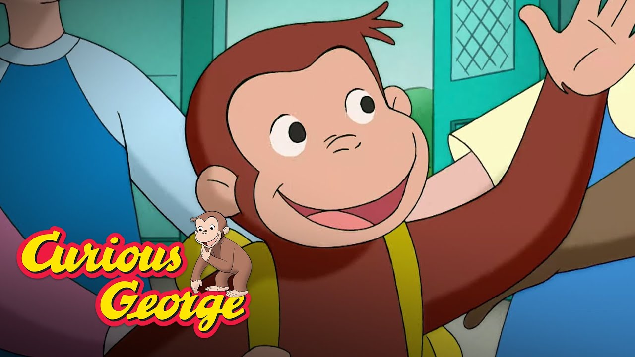 Curious George 🐵 First Day of School 🐵  Kids Cartoon 🐵  Kids Movies 🐵 Videos for Kids