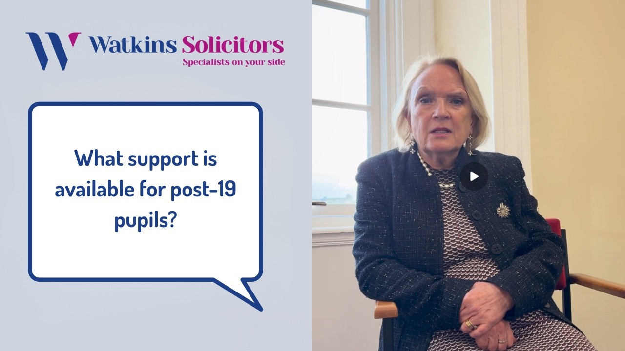 What support is available for post-19 pupils?