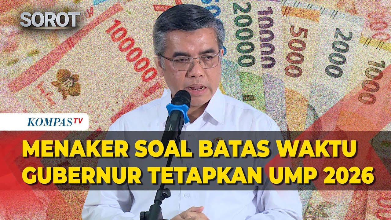 Menaker Yassierli Ungkap Batas Waktu Gubernur Tetapkan UMP Tahun 2026, Begini Formulanya