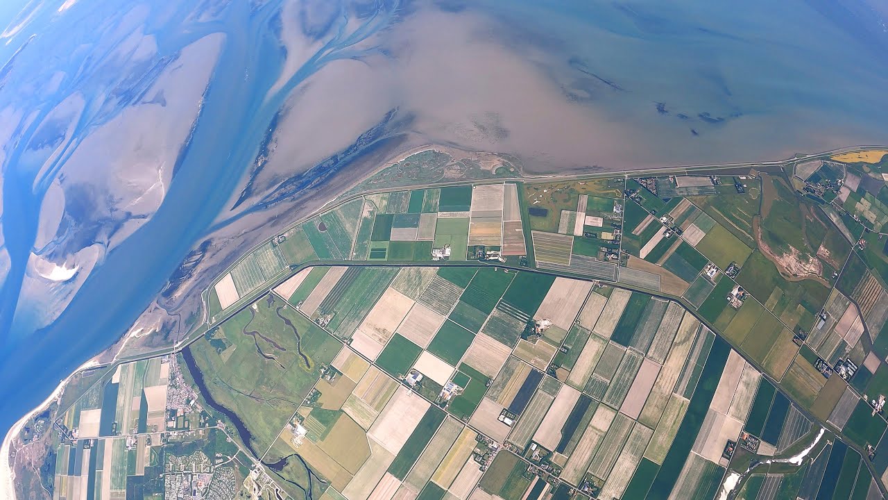 Paracentrum Texel, NL - SkydiveOnline Texel van boven