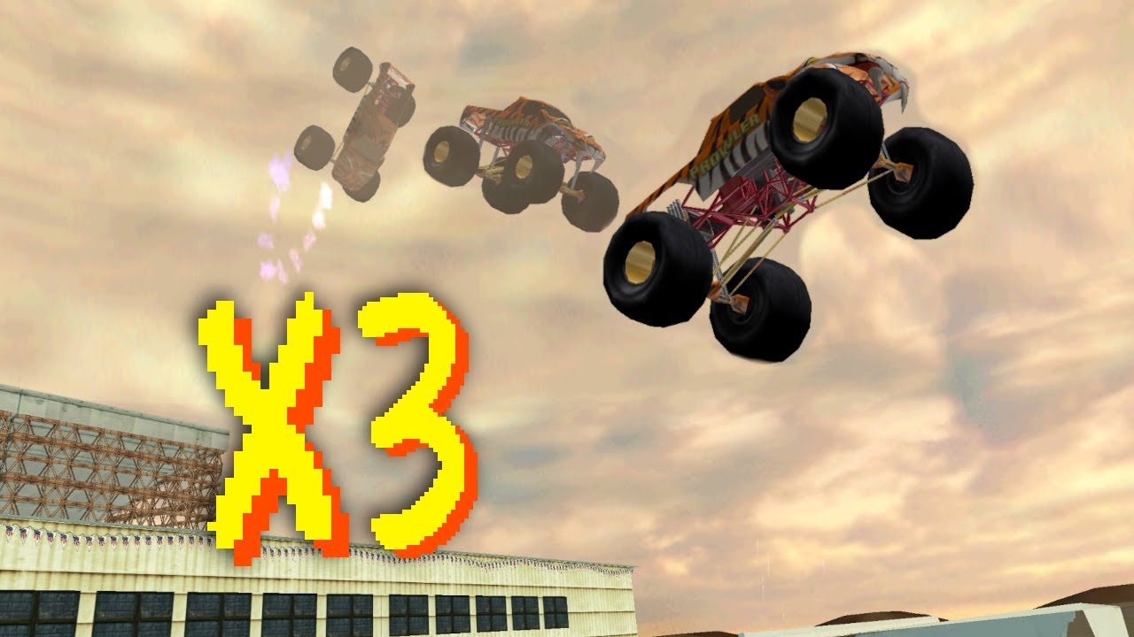 Triple Backflip - Monster 4x4: Masters of Metal
