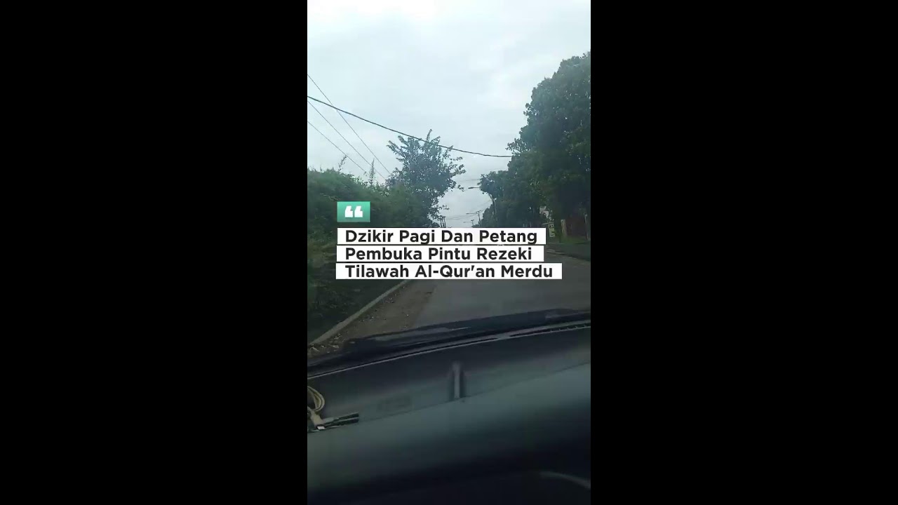 Dzikir Pagi Dan Petang Pembuka Pintu Rezeki