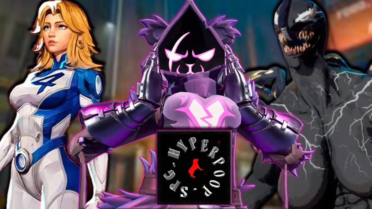 Jogando MARVEL RIVALS com SKIN do FORTNITE??? (SPG de FUNDO)