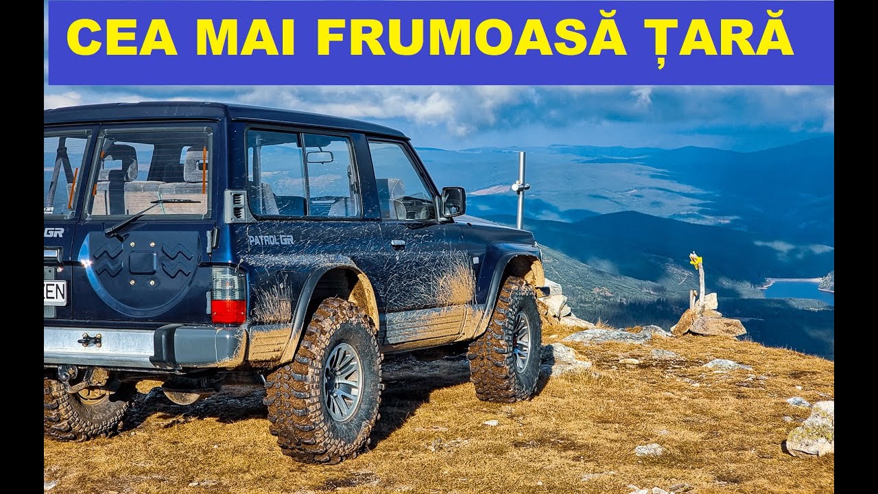 Munții Șureanu - Din Petrila pe Cheile Tăii cu Nissan Patrol pe cel mai înalt vârf