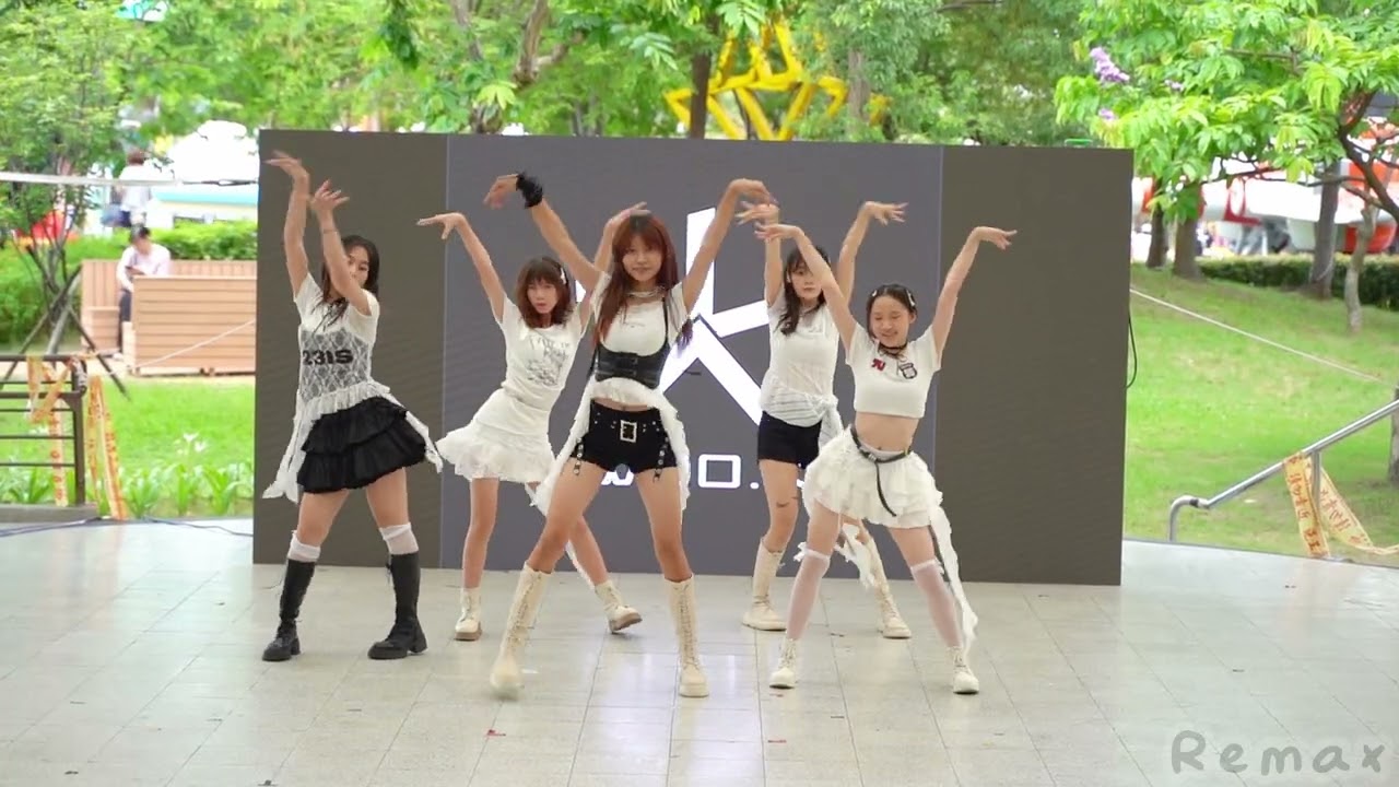 12 Momo台中專攻班 Perfect Night 舞客星woo.k star 星動樂園KPOP 台北兒童新樂園 快閃活動 2025-06/29 4K/60FPS