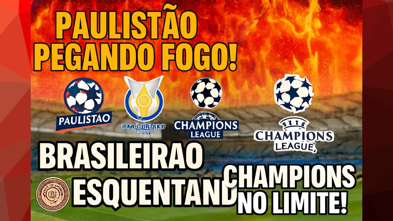 PAULISTÃO PEGANDO FOGO, BRASILEIRÃO ESQUENTANDO E CHAMPIONS NO LIMITE! #PautadeBoteco159