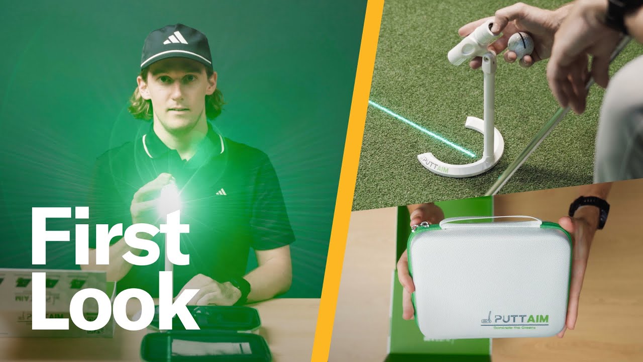 PuttAIM Laser Putting Training Aid - First Look!