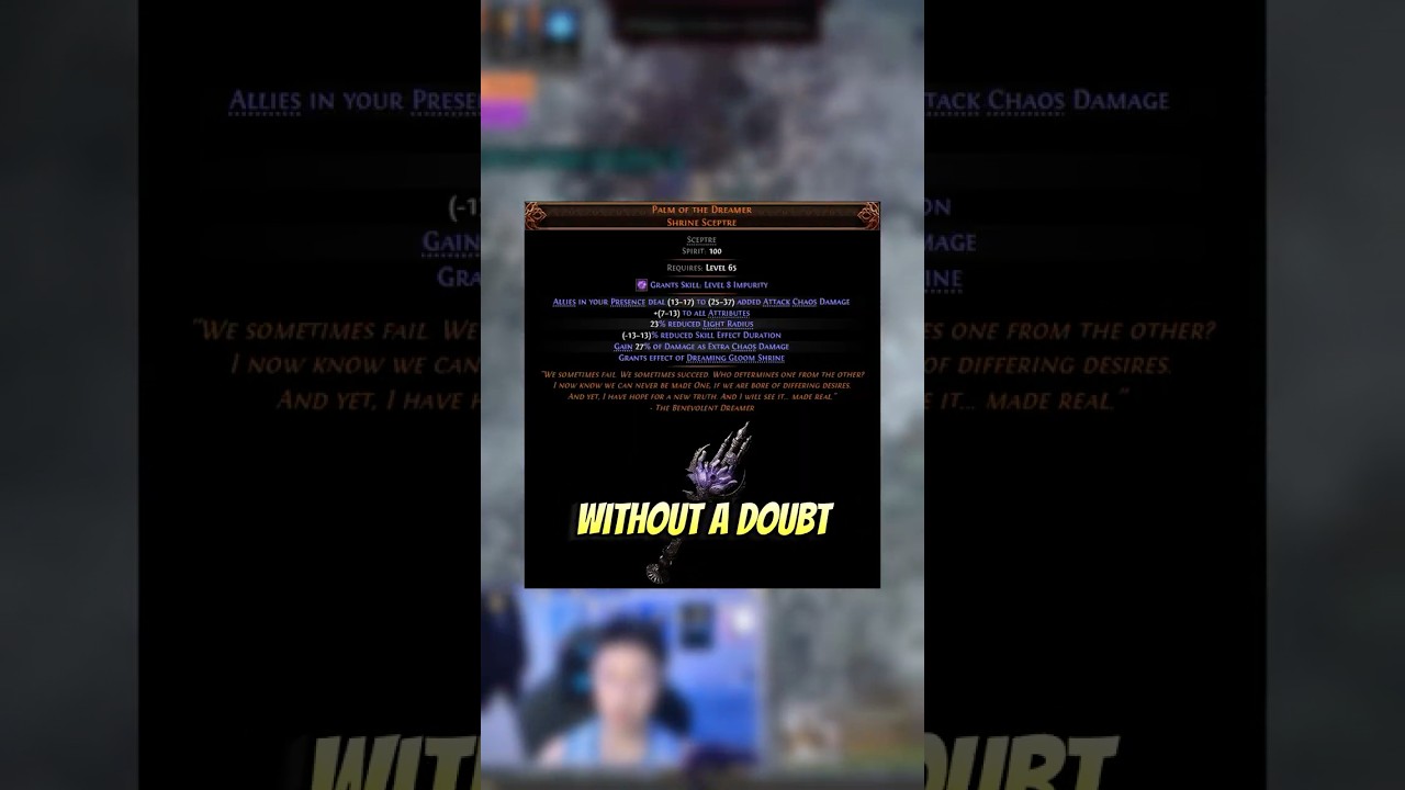 The STRONGEST AOE Unique Item in Path of Exile 2 #gaming #poe2 #pathofexile2