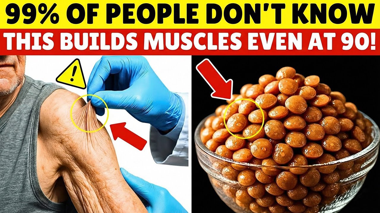 Build Muscle After 70: THIS VEGETABLE PROTEIN Works Better Than Eggs | Senior Health Tips