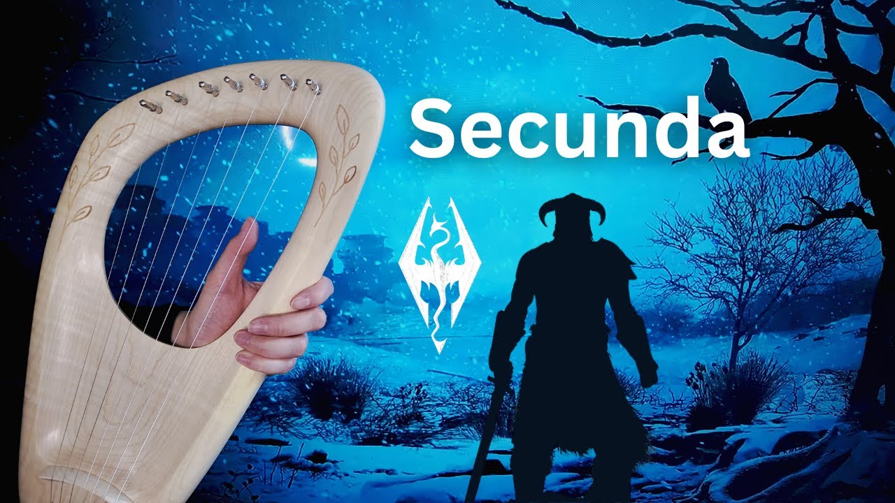 Secunda (Skyrim) 7 String Lyre Cover & Tutorial