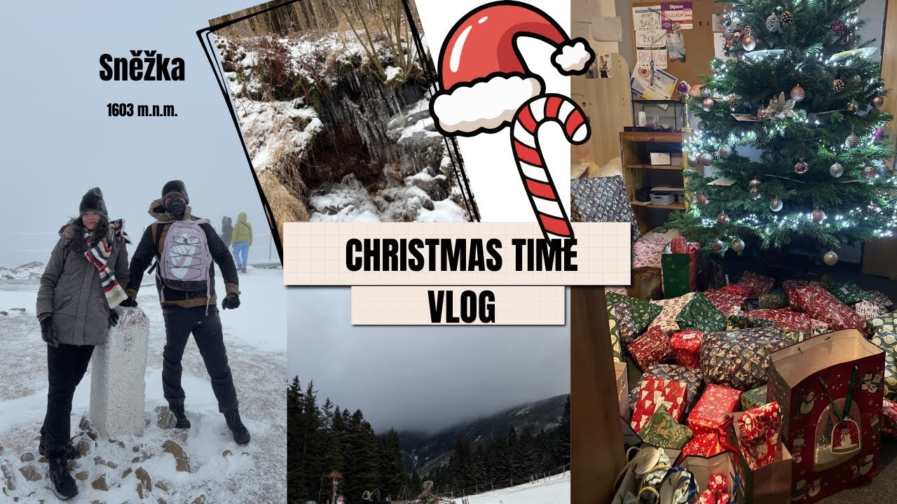 Christmas time vlog🎄[Sněžka, Slovensko]