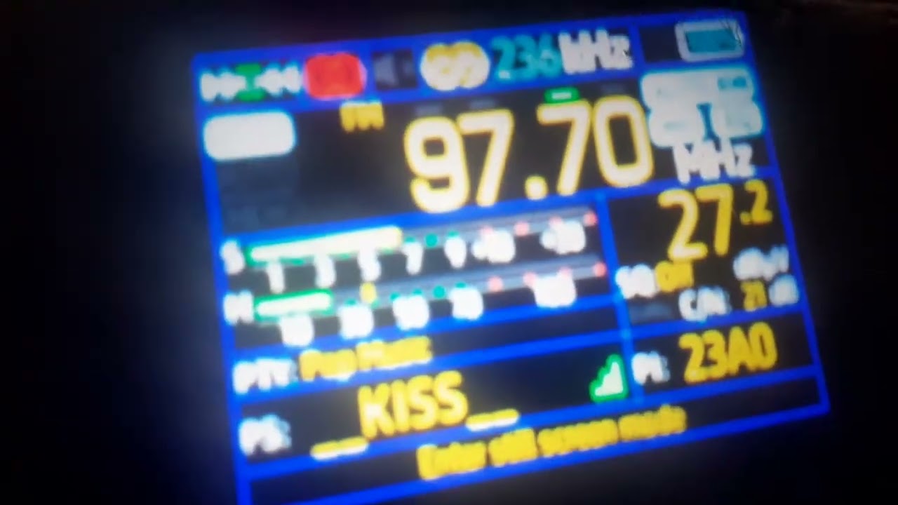 FM Bandscan Prague (95.1-101.5 MHz)