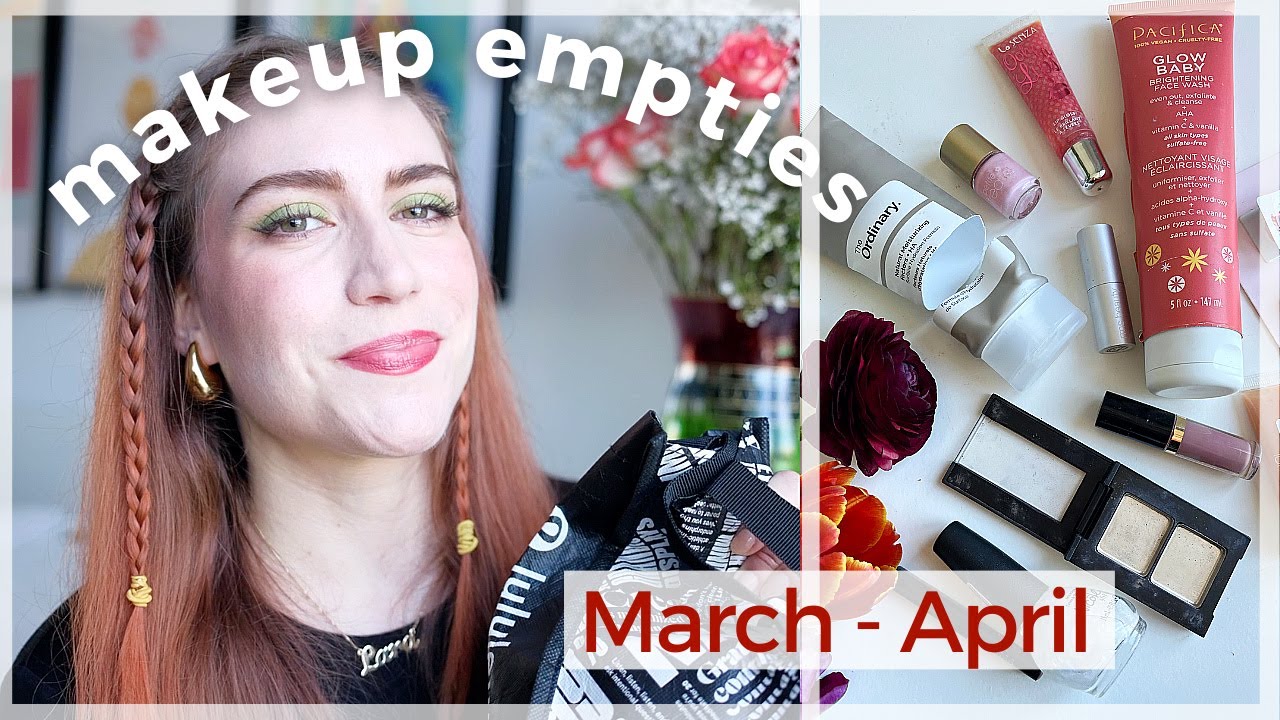 FINALLY Saying Goodbye to Older Makeup Products: Decluttering & Panning My Collection! March & April