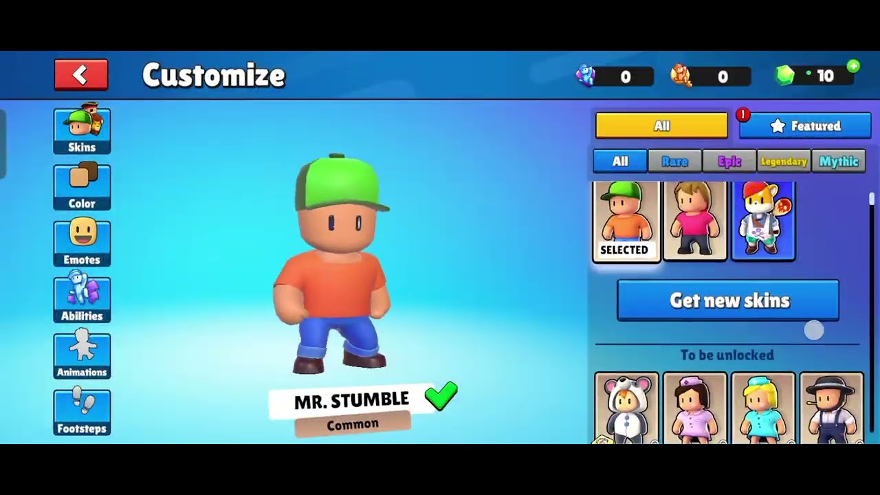 Playing Stumble guys for 15 Min