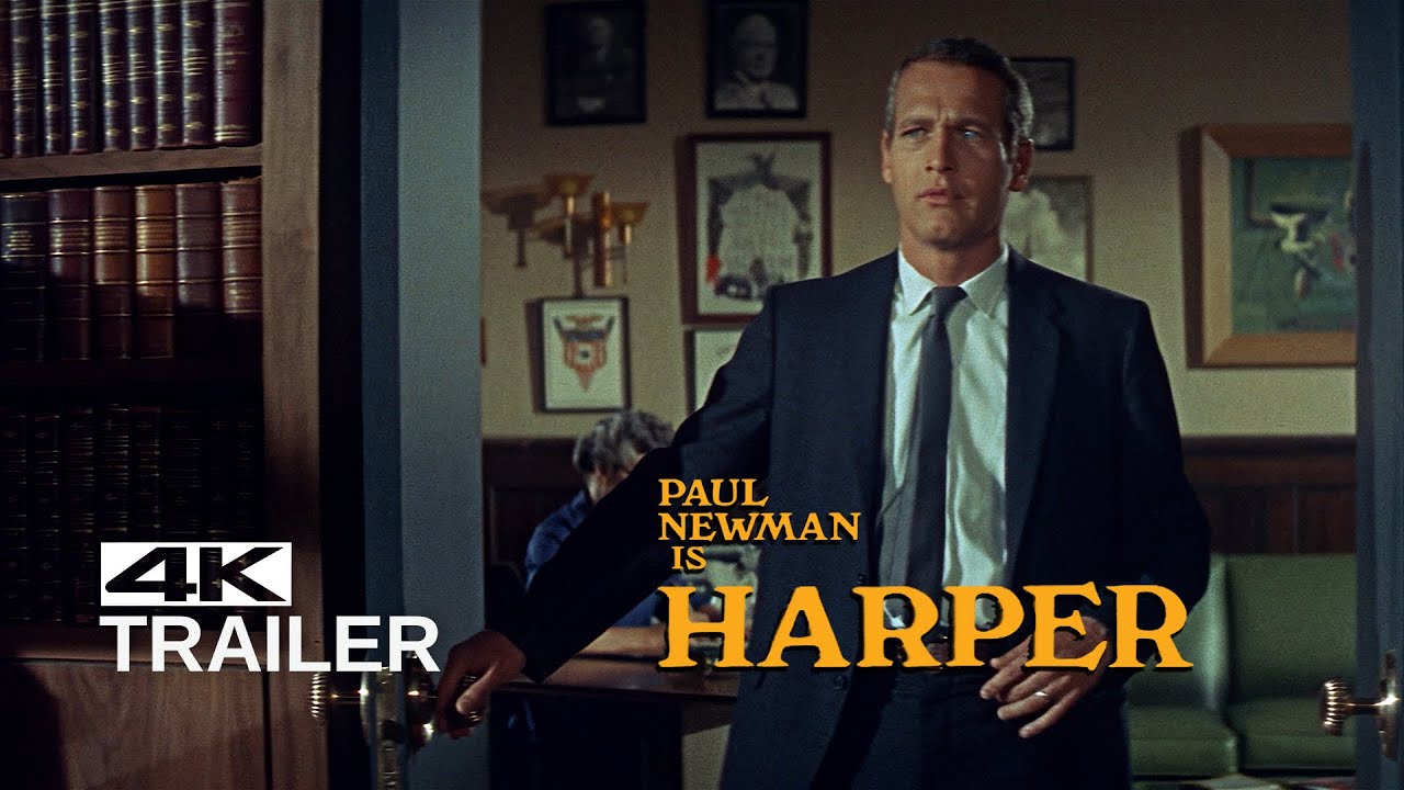 HARPER Original Trailer [1966] Remastered in 4K