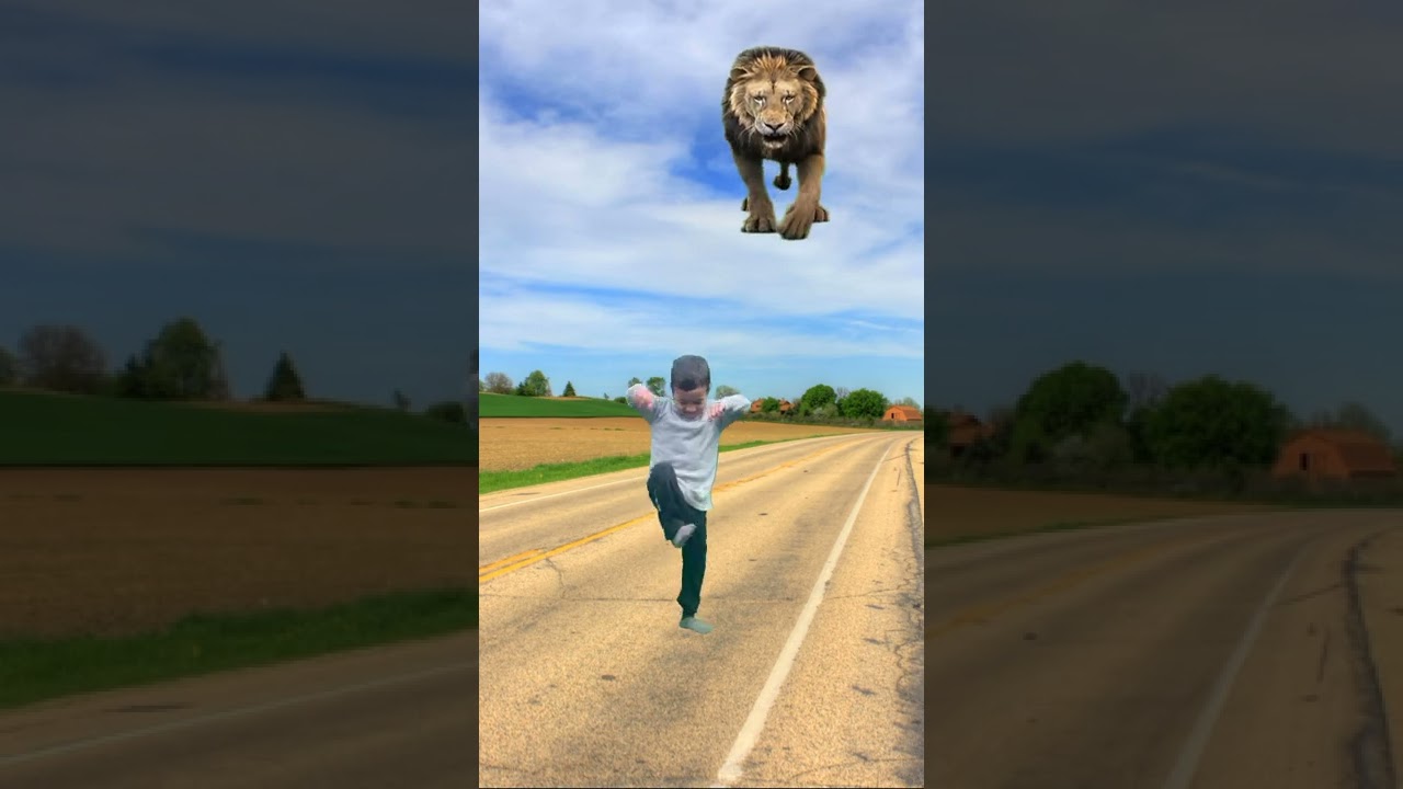 Lion vfx video new tik tok trand kineMaster video train vfx kinemaster tutorials vfx video