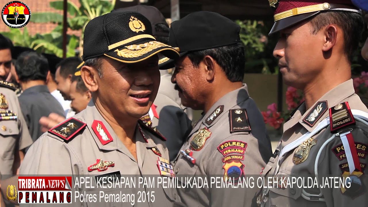 KUNJUNGAN KAPOLDA JATENG KE POLRES PEMALANG 2015