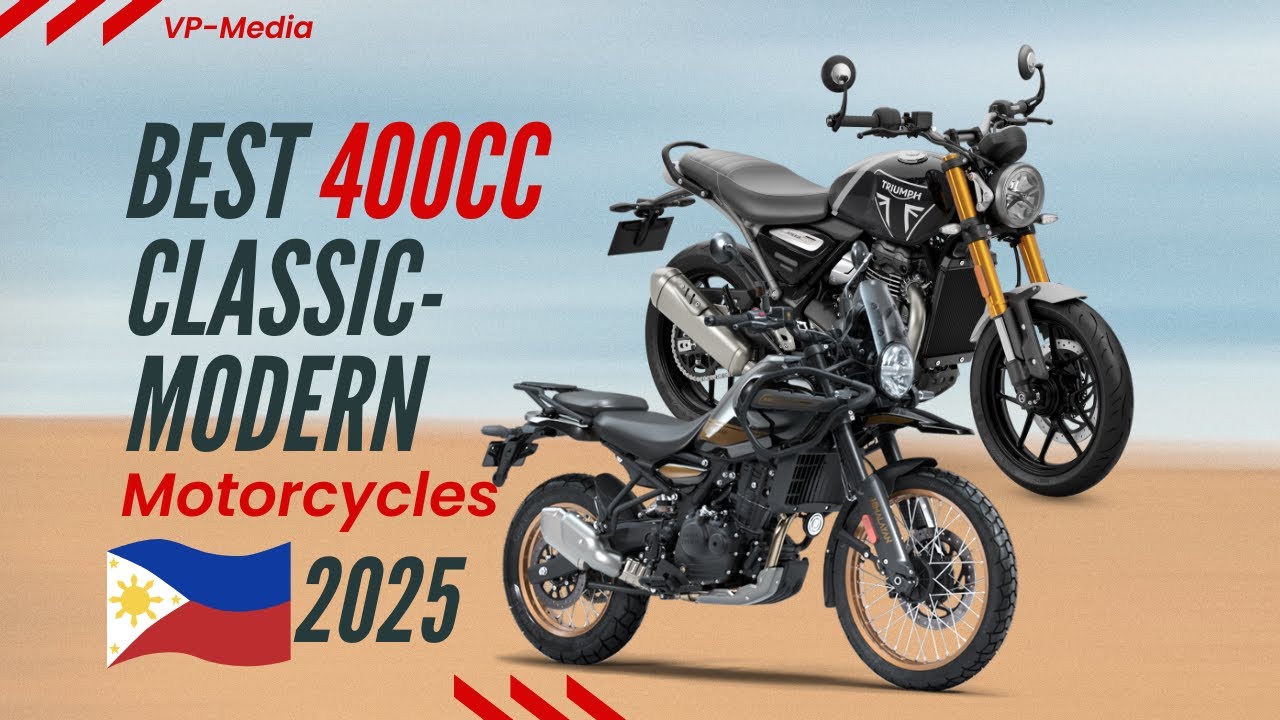 2025’s Best 400cc Classic-Modern Motorcycles in the Philippines!