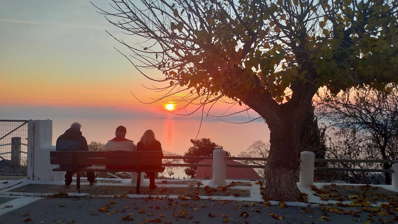 Samos Greece Spatharei village The Sunset! Σάμος Σπαθαραίοι Το Ηλιοβασίλεμα 30.12.2022