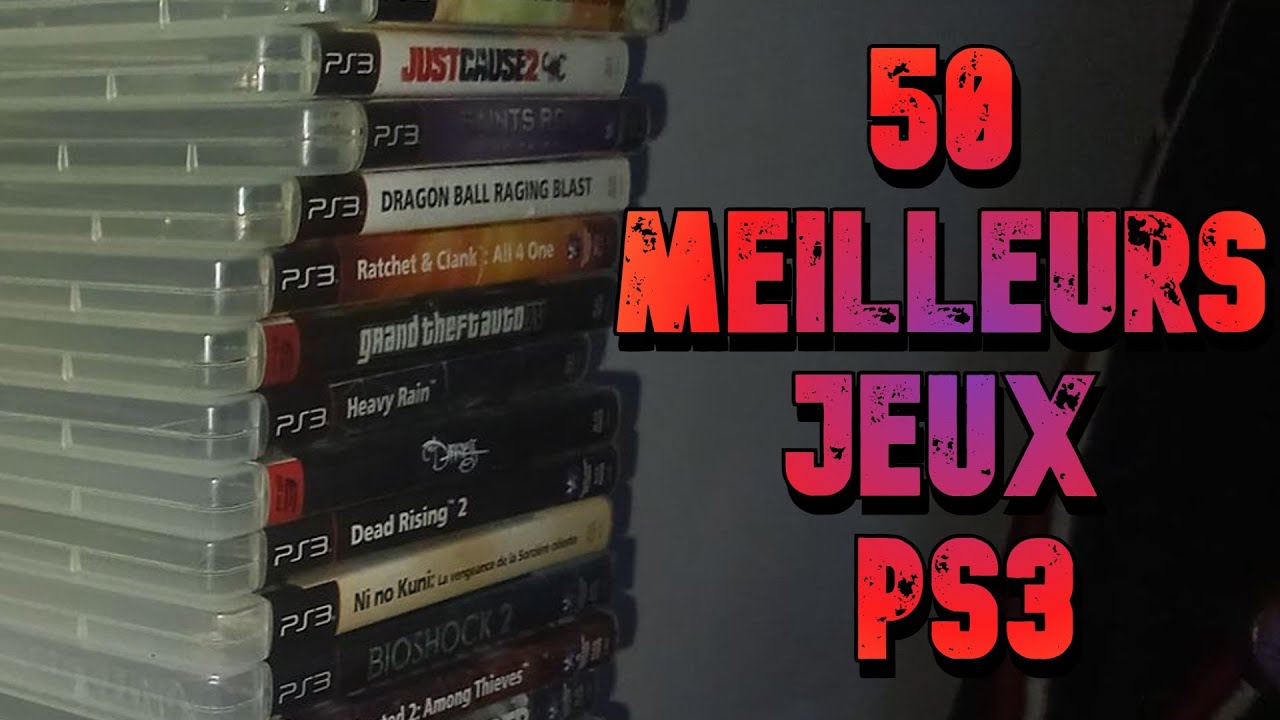 MON DERNIER HOMMAGE A LA PS3 : Mes 50 meilleurs jeux ps3