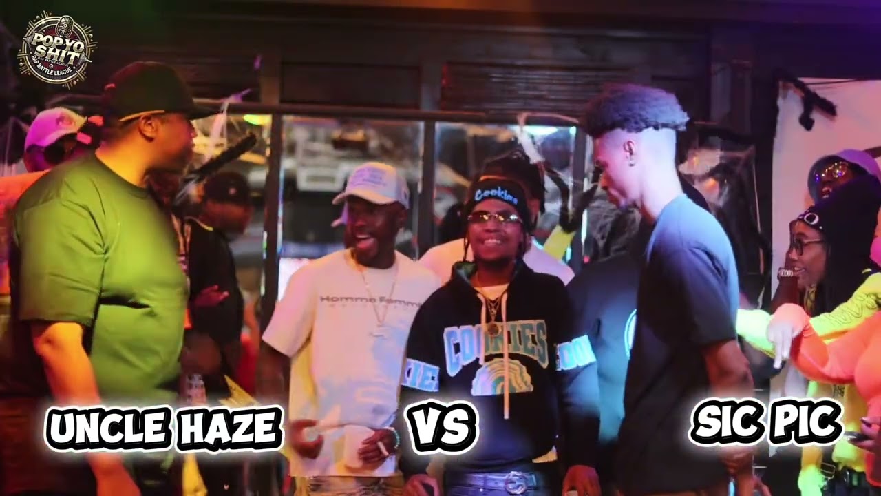 Hosted by T-Top JC and Rum Nitty| Sic Pic VS Uncle Haze| Pop Yo Shit RBL| Initiation Card 