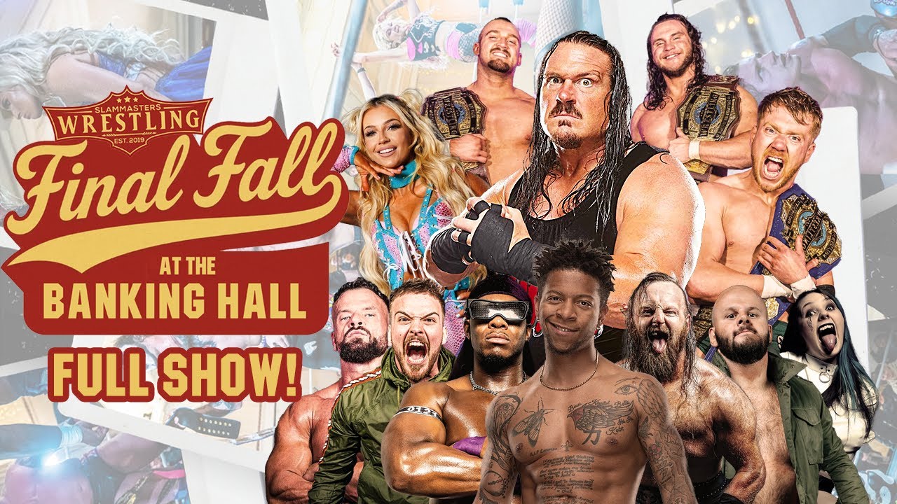 FULL SHOW: Slammasters Wrestling: Final Fall. Ft. Rhino, Lio Rush, Myla Grace, Wild Boar. 19/10/25