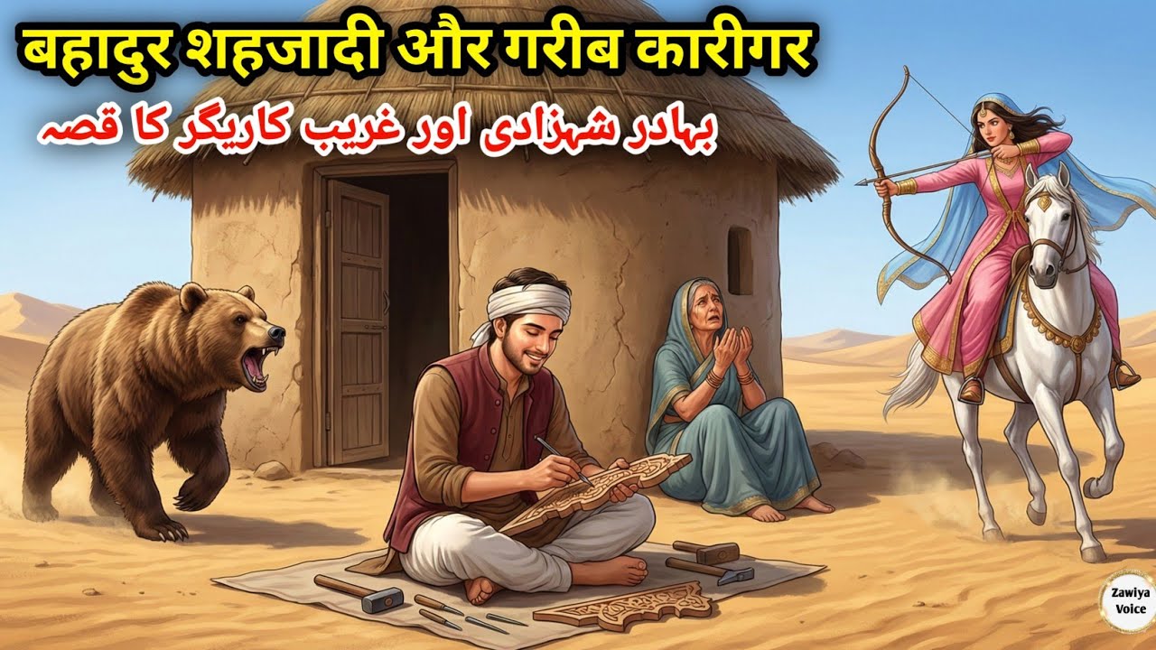 Bahadur Shehzadi Aur Gareeb Karigar Ka Qissa #islamic story #urdu story |