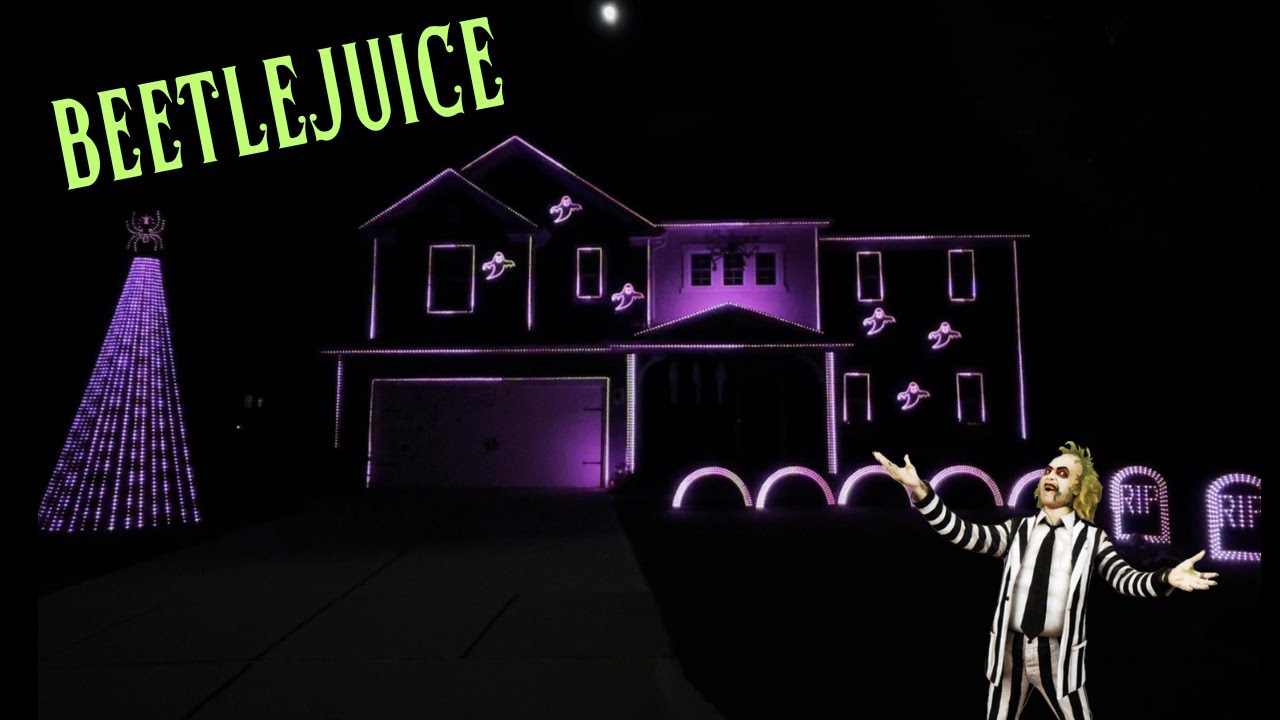 2024 Halloween Lights - Beetlejuice Beetlejuice BEETLEJUICE!