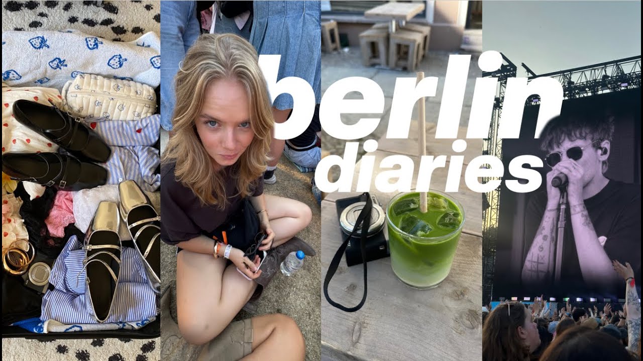 spend a weekend in Berlin with me 🌟 I Lollapalooza, Matcha Dates & Reise vorbereiten I Hanna Marie