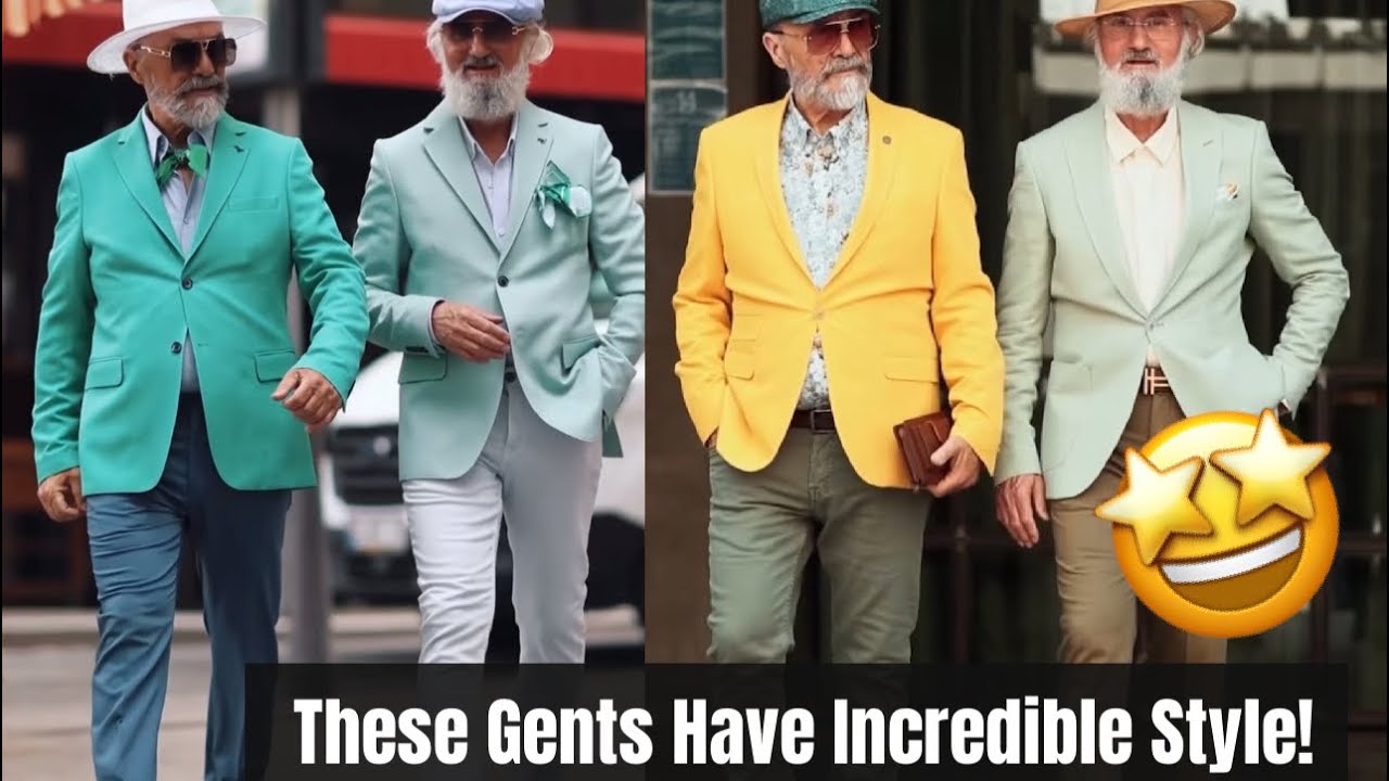 Amazing Style for Mature Gents 🔥 | Dapper Men | Mens Fashion Trends