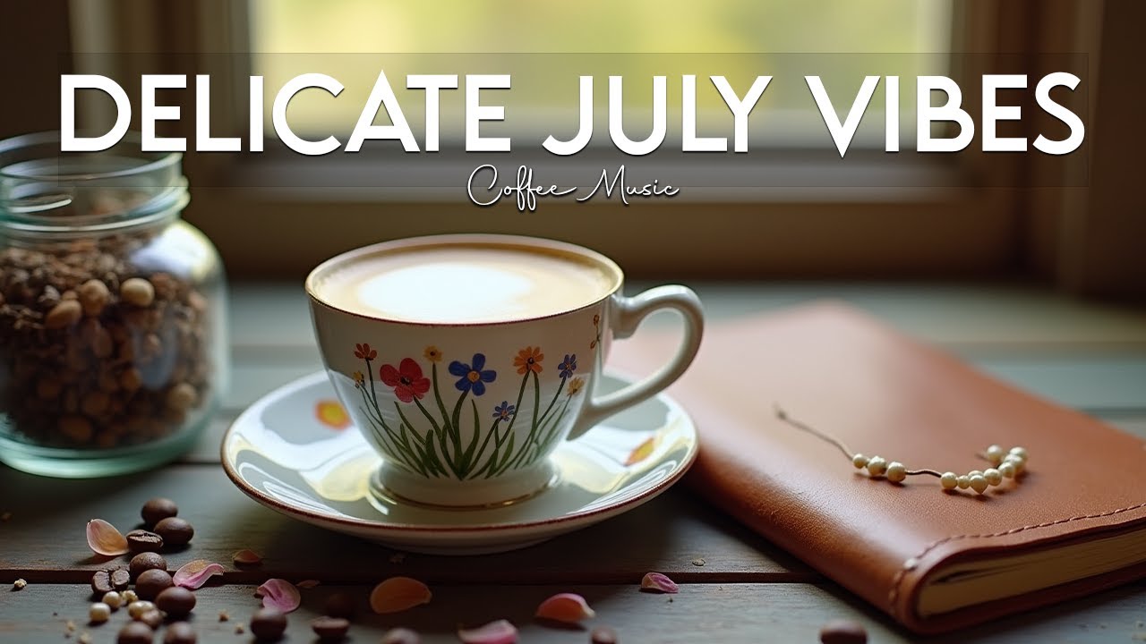 Delicate July Vibes ☕ Relaxing Bossa Nova for Work, Reflection, and Peaceful Morning Energy