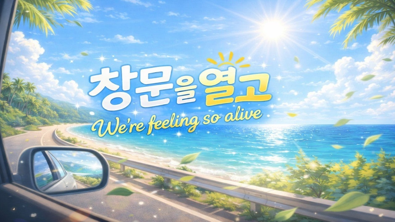여름에 여행을 가고 싶어도 못 가는 분들을 위한 노래 📸