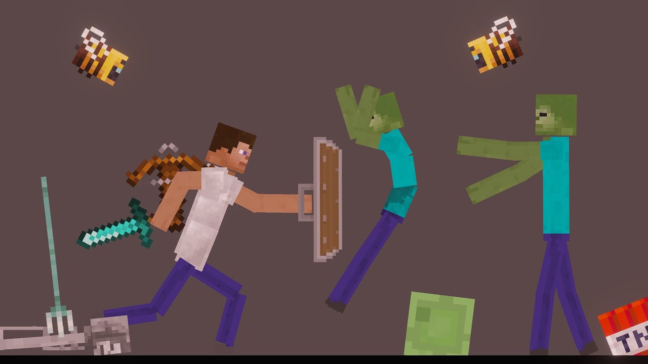 Minecraft in People Playground