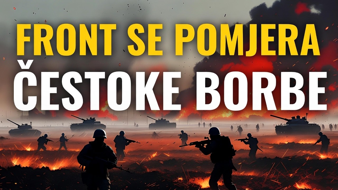 RUSKI I UKRAJINSKI FRONT GORI: Velike borbe kod Pokrovska, Kramatorska i Limana
