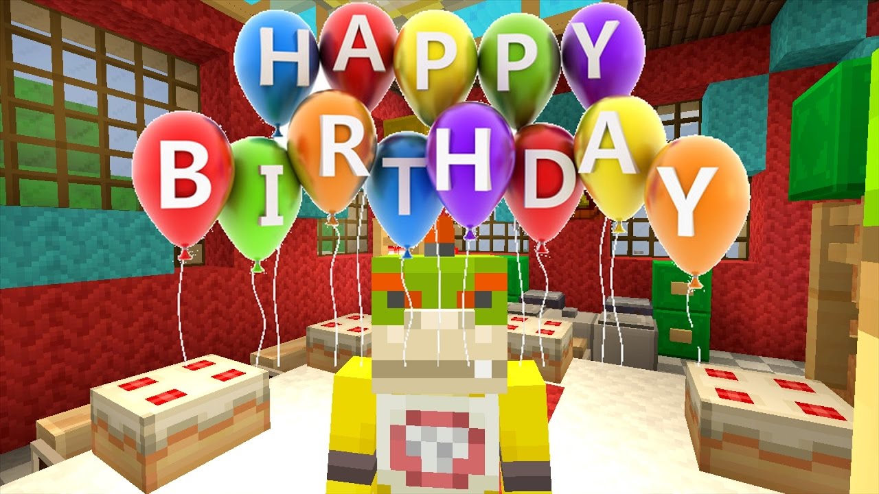 Minecraft Wii U - Nintendo Fun House - Bowser Jr's Birthday! [41]