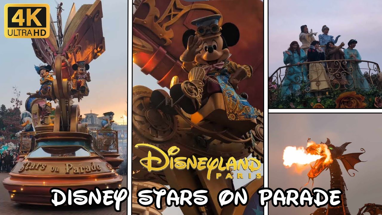[4K] Disneyland Paris - Disney Stars On Parade (February 2025)