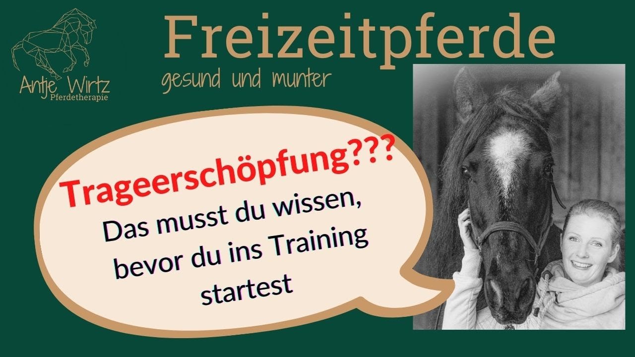 Trageerschöpfung? Das musst du wissen, bevor du ins Training startest...