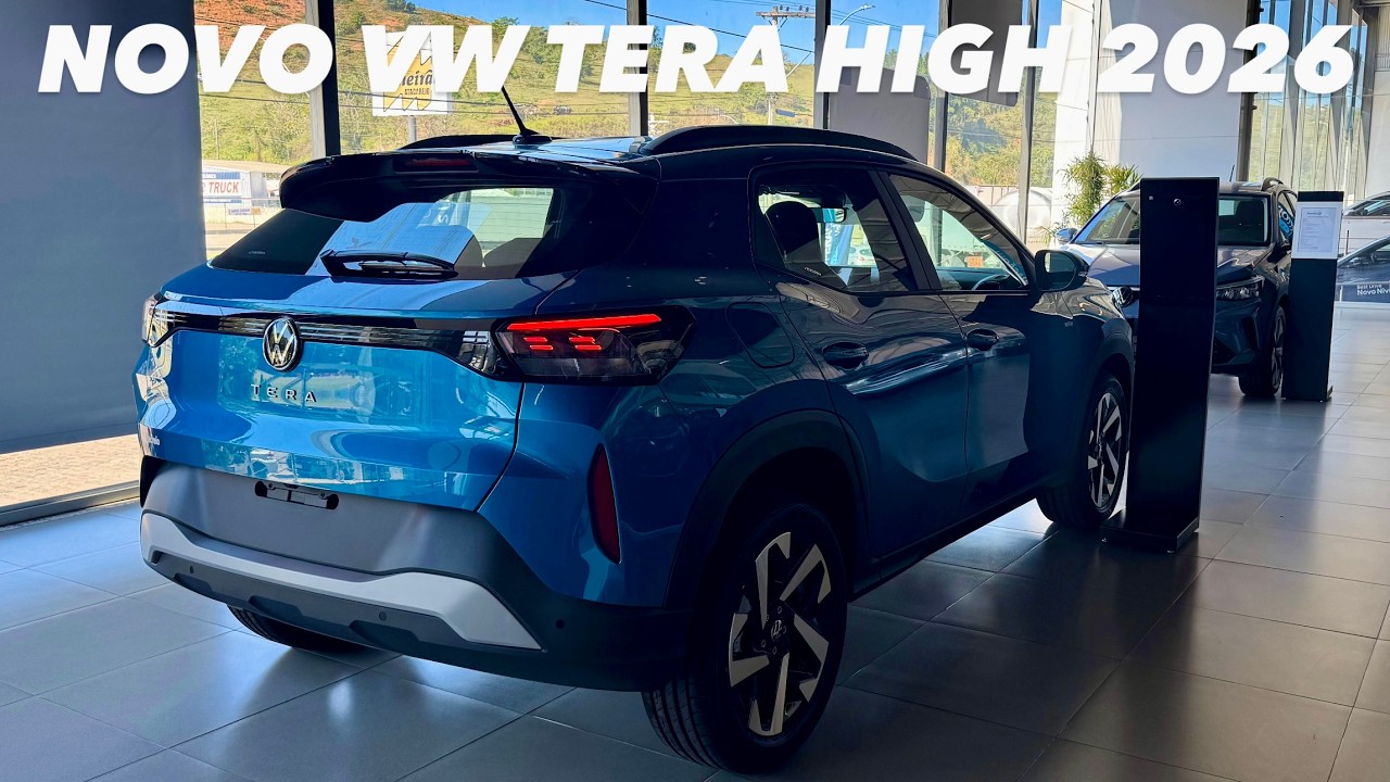 NOVO VW TERA HIGH 2026 - VERS&Atilde;O TOP DE LINHA COM PACOTE ADAS EM DETALHES!!