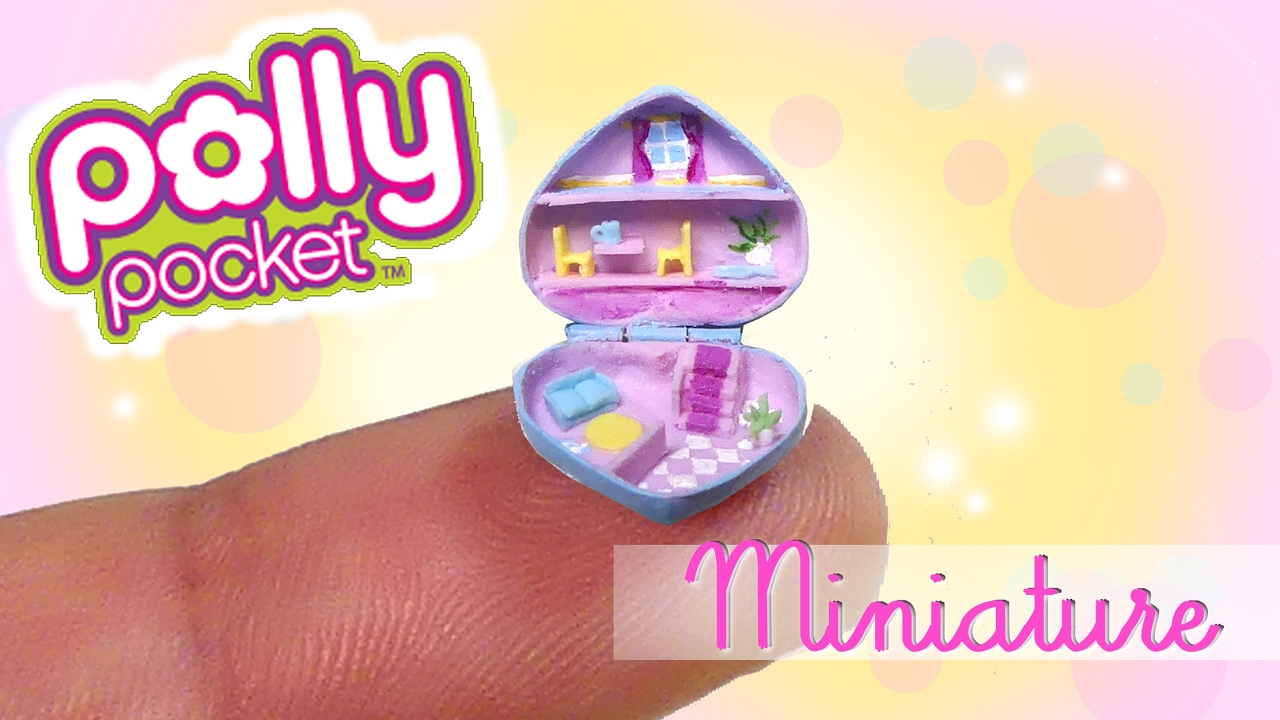 Miniature Polly Pocket Tutorial // DIY Miniature Dollhouse