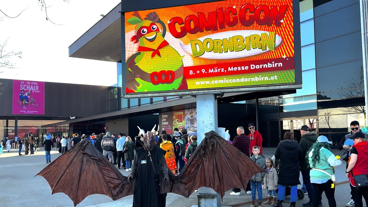 Dragon visits Comic Con Dornbirn 2025