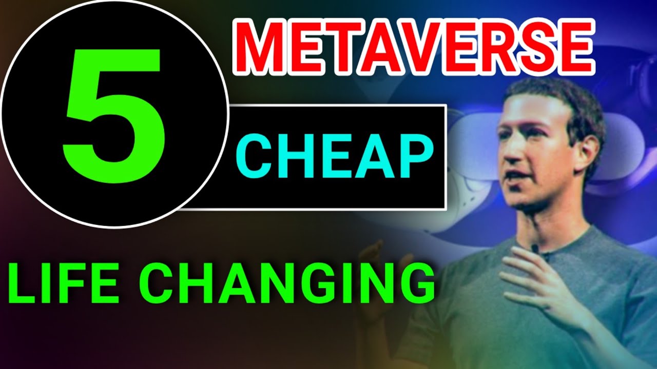 Metaverse 5 Cheap crypto coins | Top 5 Metaverse crypto projects under 1 cent