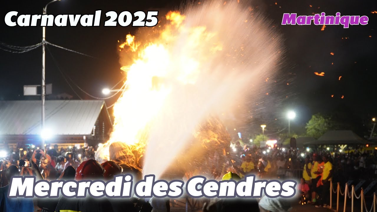 Carnaval Martinique 2025 - Br&ucirc;le Vaval ! Adieu Roi du Carnaval