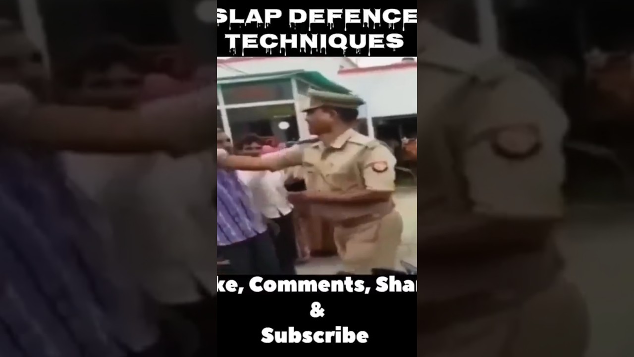 Slap Defence Techniques 👊 #slapdefence #selfdifence #mma #policefight #fighttechniques #martialarts