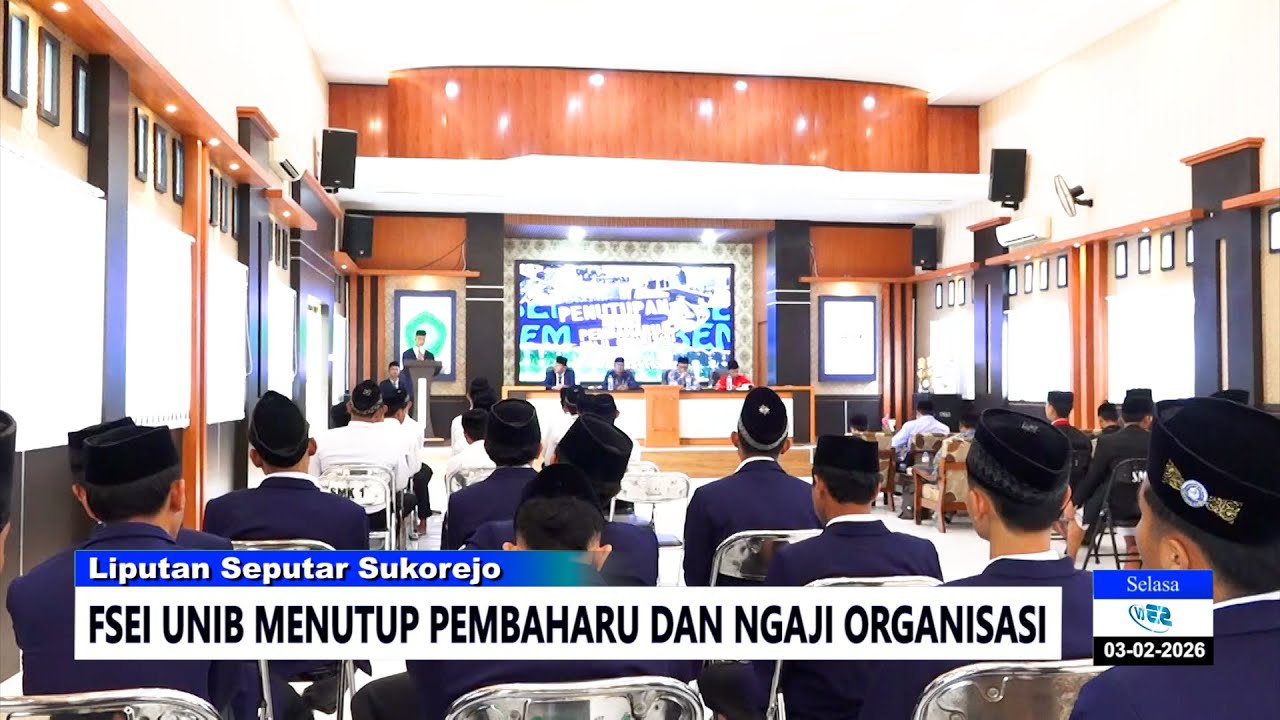 FSEI UNIB Menutup Pembaharu Dan Ngaji Organisasi ll S3tv